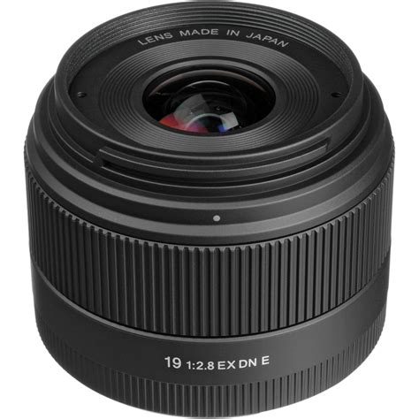 Sigma 19mm F 2 8 EX DN Lens For Sony E Mount Camera 400965 B H