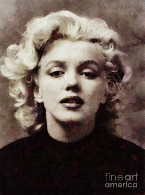 Marilyn Monroe Actress And Model Painting By Esoterica Art Agency