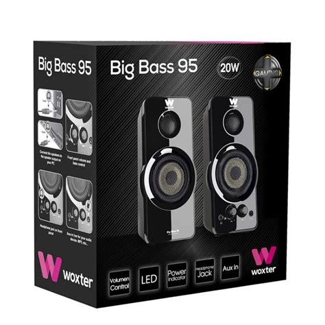 Woxter Big Bass 95 Altavoces SO26 031 QuickHard