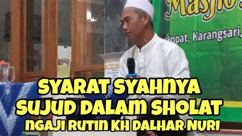 Peci Dan Mukena Nutupi Bathuk Sholatnya Tidak Sah Youtube