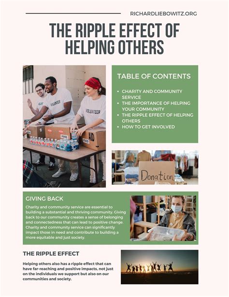 Richard Liebowitz of New York on The Ripple Effect of Helping Others by