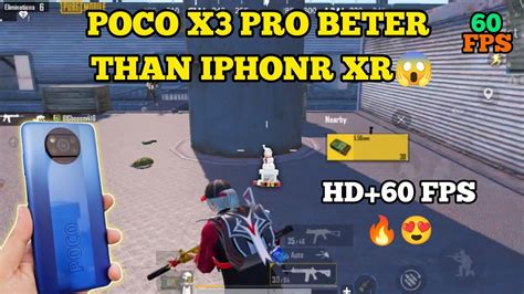 Poco X3 Pro Beter Than Iphone Xr Poco X3 Pro Pubg Test Hdr Extreme