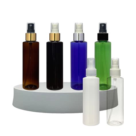 Ml Sp R Spray Cylinder Flat Shoulder Mist Pet Plastic Bottle