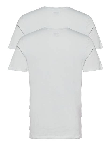 Jack And Jones Jacbasic Crew Neck Tee Ss 2 Pack Noos White 18746 Kr