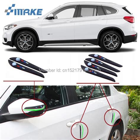 Auto Side Mirror Protector Door Side Edge Protection Guards Stickers On