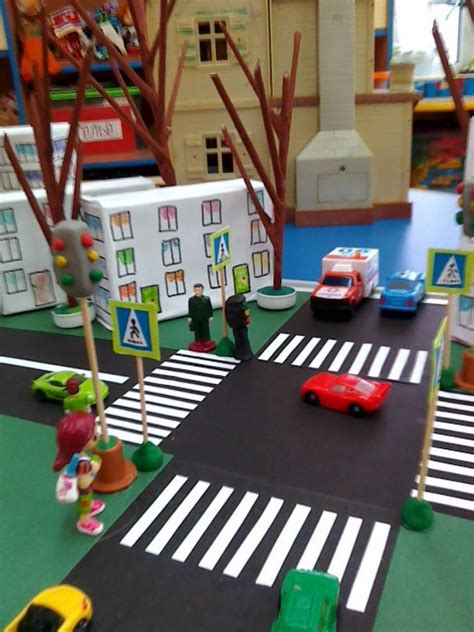 Макет города для детского сада своими руками
