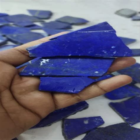 Royal Blue Natural Lepis Lazuli Rough Shape Unshape Packaging Type