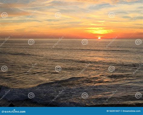 Orange glow sunset stock image. Image of glow, sunset - 56201447