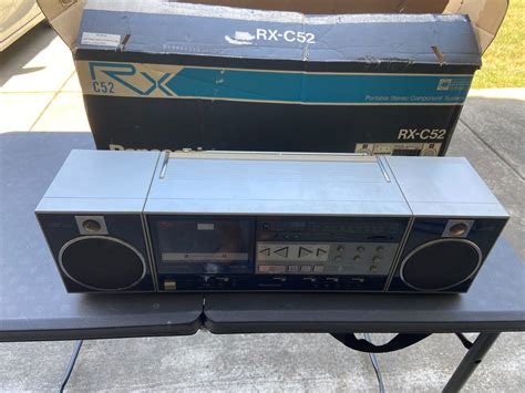 Panasonic National Rx C52 Boombox With Original Box Vintage Ebay