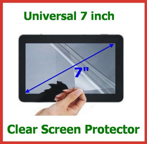 Universal 7 Inch Tablet Screen Protector Guard Lcd Screen Protective Film For Tablet Pc Mid Gps