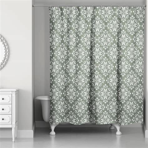 Leafy Medallions Shower Curtain Michaels