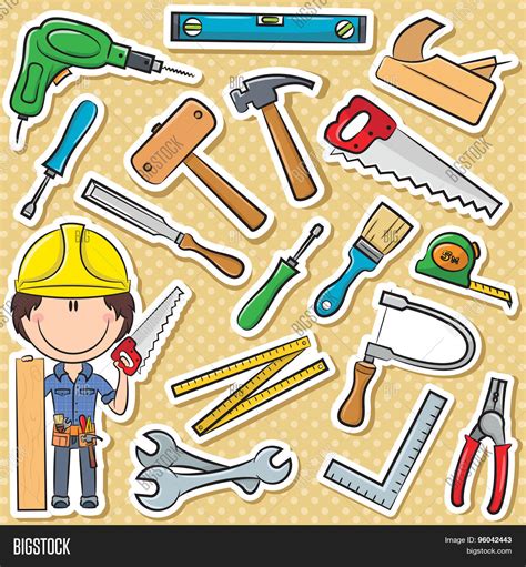 Carpenter Tools Vector And Photo Free Trial Bigstock