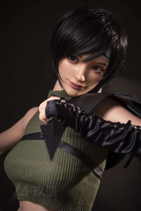 Cosplay Silicone Sex Doll Yuffie Kisaragi 168cm Silicone Head Zlovedoll