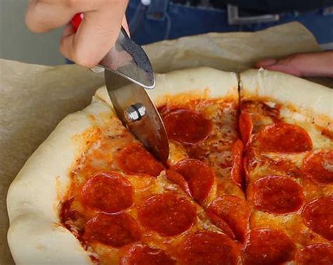 Stuffed Crust Pepperoni Pizza Recipe Sidechef