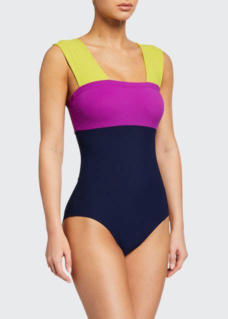 Karla Colletto Marcella Silent Underwire One Piece Swimsuit Bergdorf