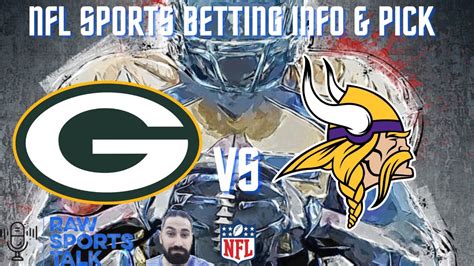 Green Bay Packers Vs Minnesota Vikings Week 8 Free Nfl Sports Betting