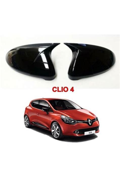 E Otomarket Renault Clio Batman Yarasa Ayna Kapa Piano Black