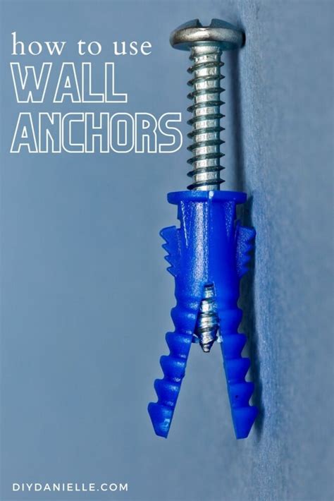 How to Use Drywall Anchors - DIY Danielle®