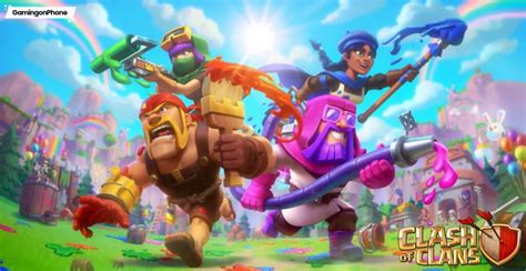 Clash Of Clans How To Beat The Color Fest Painter King Challenge