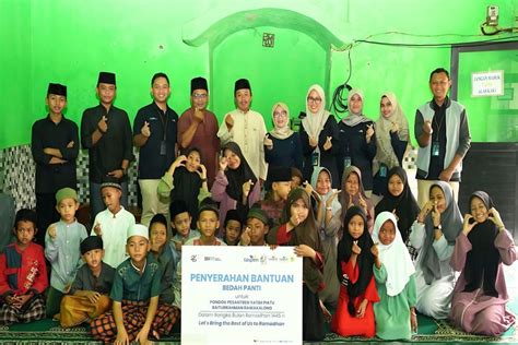 Taspen Bedah Panti Dua Pondok Pesantren Di Jawa Barat Info Katadata Co Id