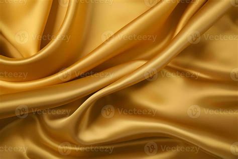 gold silk fabric background. Generative AI 30597807 Stock Photo at Vecteezy