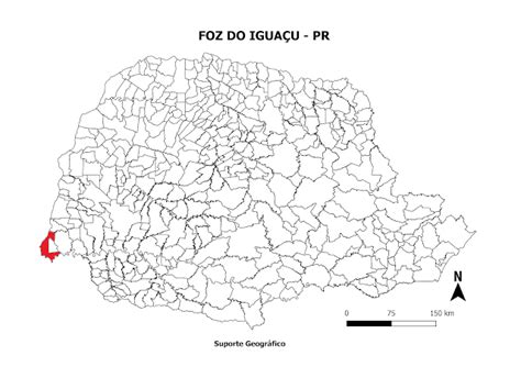 Mapa De Foz Do IguaÇu Pr