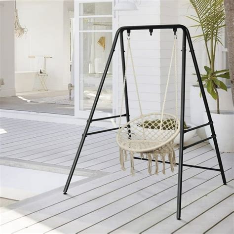 Zimtown Indoor Hammock Chair Stand, Swing Stand for Hanging Chair ...