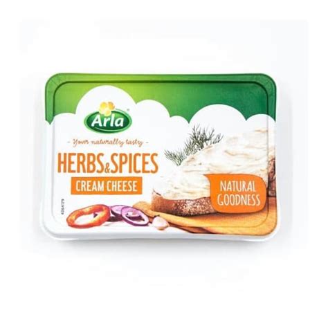 Arla Cream Cheese Spices And Herb 150g Online At Best Price Soft Cheese Lulu Indonesia