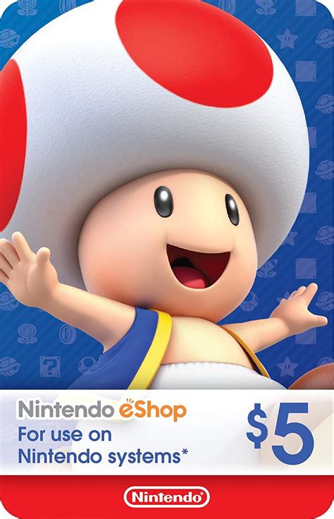 Nintendo eShop Gift Card 5$ (US) - Mx2Games