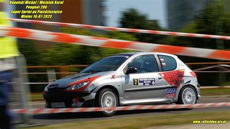 Nepelski Michał Woźniak Karol Peugeot 206 Super Sprint po