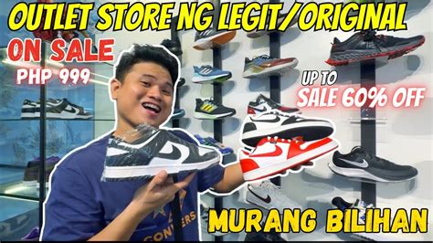 OUTLET Store Na May MURANG Original Na Sapatos Naka Up O 60 SALE