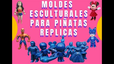 MOLDES ESCULTURALES PARA PIÑATAS REPLICAS BAYBEN FIESTA YouTube