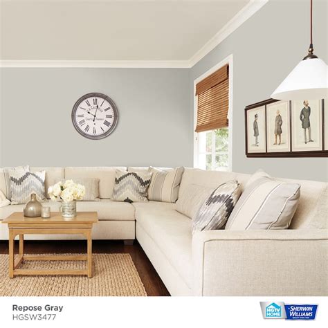 Hgtv Home By Sherwin Williams Repose Gray Hgsw3477 Paint Sample Half Pint In The Paint Samples