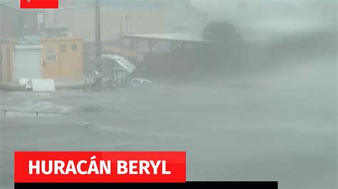 Beryl Se Fortalece A Su Paso Por El Caribe Y Se Convierte En Huracán