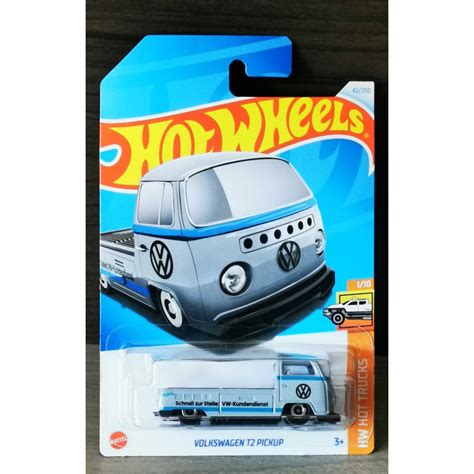 Hot Wheels Volkswagen T Pickup Shopee Brasil