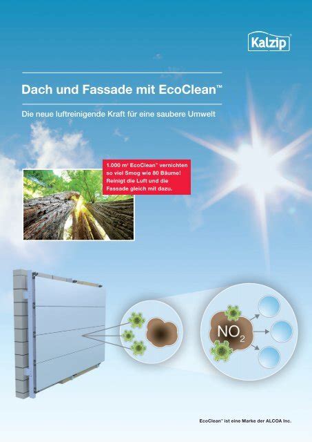 Dach Und Fassade Mit Ecoclean Kalzip