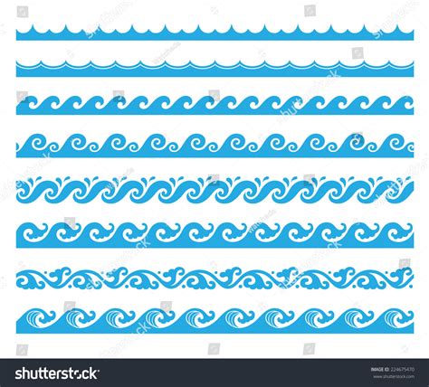 225,805 Wave border.vector Images, Stock Photos & Vectors | Shutterstock