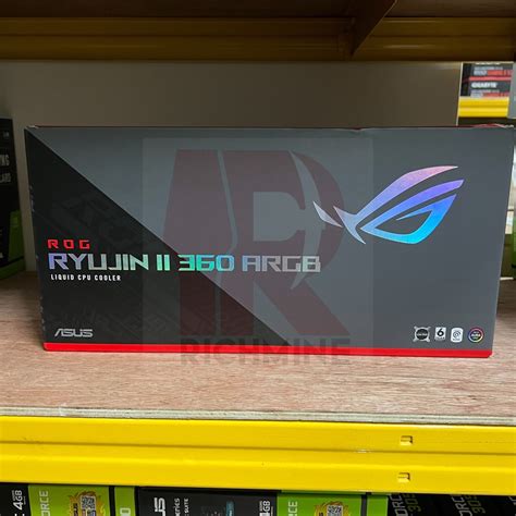 ASUS ROG Ryujin II 360 ARGB Liquid Cooler New Version CPU Gaming