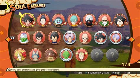 Dragon Ball Z Kakarot Soul Emblems All Soul Emblems And How To Get