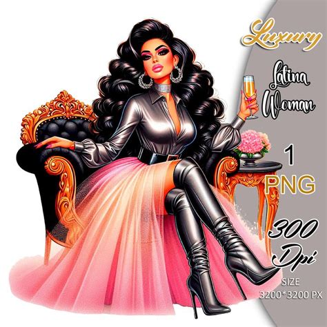 Latina Queen Png Hispanic Girl Png Luxury Latina Png Latina Woman Clipart Latina Girl Png