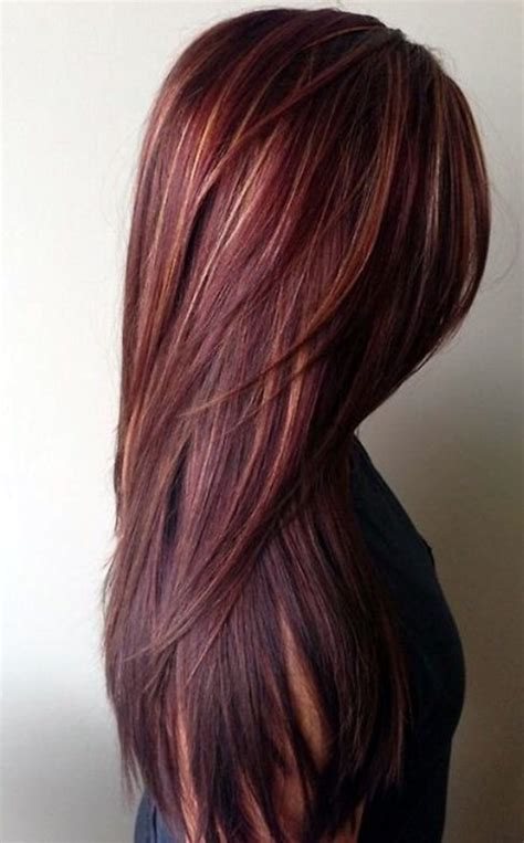 46 Totally Catchy Burgundy Hair Color Ideas with Highlights 2017