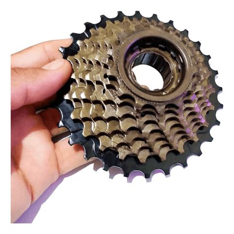 Catraca Roda Livre V Dourada Rosca Padr O Shimano Mtb