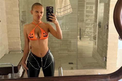 Doja Cat Releases Thirst Trap Photos Rocking A Halloween Inspired Bikini Top BlackSportsOnline