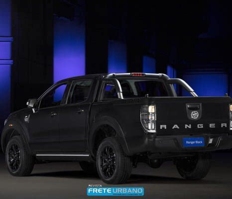 Ford Apresenta A Nova Picape Ranger Black Edition Concept