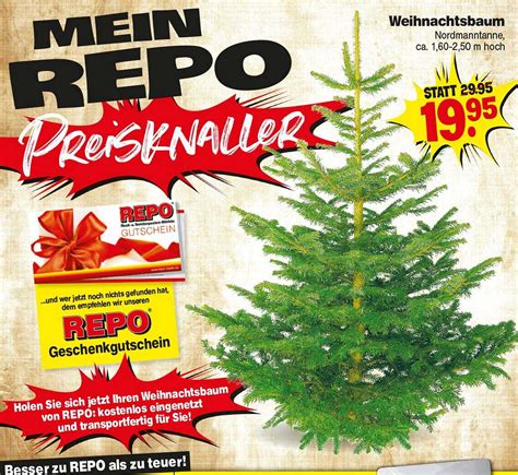 Weihnachtsbaum Angebot Bei Repo Markt Prospekte De