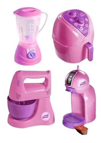 Brinquedo Menina Airfryer Batedeira Cafeteira Liquidificador Frete Gr Tis