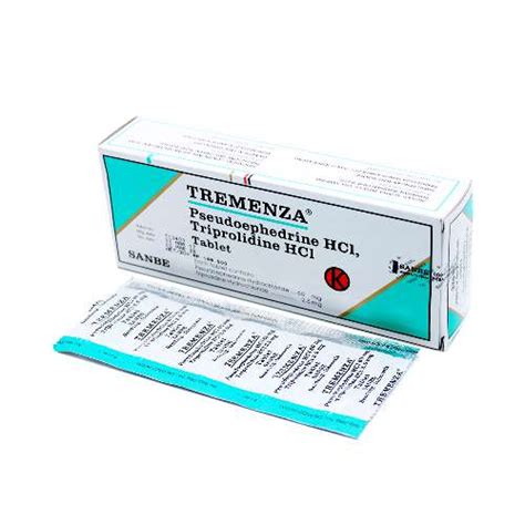 Jual Tremenza Tablet | Farmaku