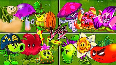 Random 4 Best Team Plants Battles Who Will Win Pvz2 Team Plants Vs