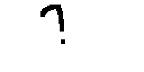 Making A Question Mark Into An Elephant Pixel Art