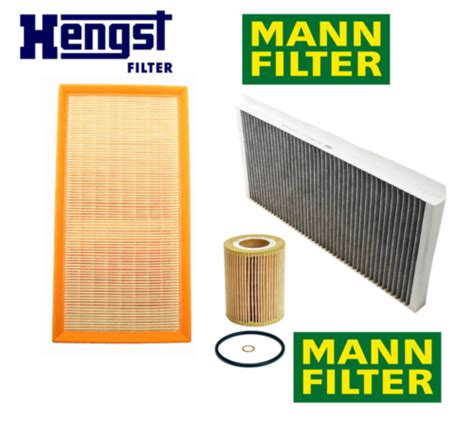 Oem Air Filter Oil Filter Ac Cabin Filter Charcoal Mann Hengst For Bmw